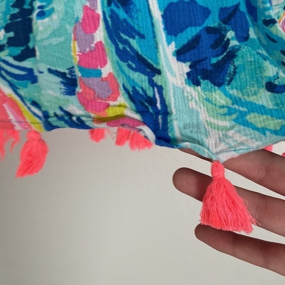 Lilly Pulitzer Roxy dress Hey Bay Bay swim cover up - Picture 4 of 6